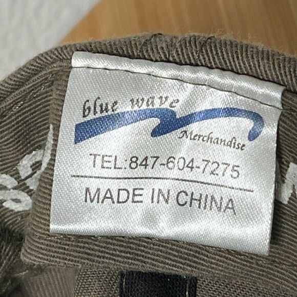 Vintage San Diego Padres Hat Mens Green 2001 Baseball Cap Blue Wave - Picture 9 of 10